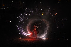 Les saltimbanques du feu