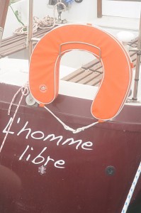 Le voilier de l'homme libre