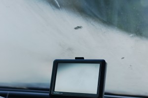 Buée à l'intérieur, brume à l'extérieur